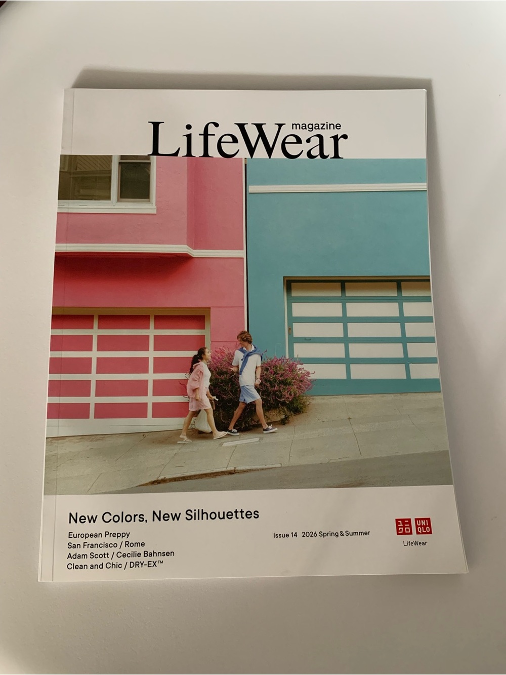 UNIQLO LifeWear Magazine Issue 14 Spring Summer 2026 Adam Scott Cecilie Bahnsen